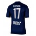 Paris Saint-Germain Vitinha #17 Hjemmedrakt 2025-26 Korte ermer